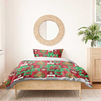 Wales Christmas Patchwork Bedding Set - Wonder Print Shop