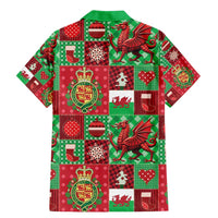 Wales Christmas Patchwork Family Matching Mermaid Dress and Hawaiian Shirt - Wonder Print Shop