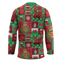 Wales Christmas Patchwork Hockey Jersey - Wonder Print Shop