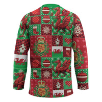 Wales Christmas Patchwork Hockey Jersey - Wonder Print Shop