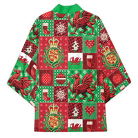 Wales Christmas Patchwork Kimono - Wonder Print Shop