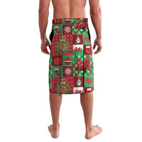 Wales Christmas Patchwork Lavalava - Wonder Print Shop
