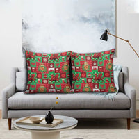 Wales Christmas Patchwork Pillow Cover - Wonder Print Shop