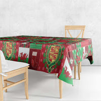Wales Christmas Patchwork Tablecloth - Wonder Print Shop