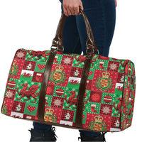 Wales Christmas Patchwork Travel Bag - Wonder Print Shop