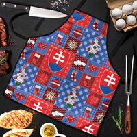 Slovakia Christmas Patchwork Apron - Wonder Print Shop