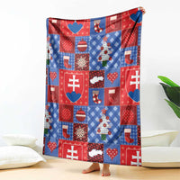 Slovakia Christmas Patchwork Blanket - Wonder Print Shop