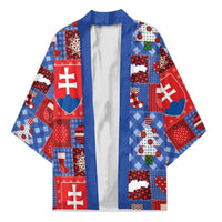 Slovakia Christmas Patchwork Kimono - Wonder Print Shop