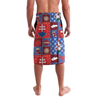 Slovakia Christmas Patchwork Lavalava - Wonder Print Shop