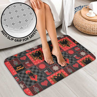 Albania Christmas Patchwork Bathroom Set - Wonder Print Shop