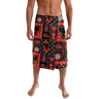 Albania Christmas Patchwork Lavalava - Wonder Print Shop