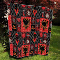 Albania Christmas Patchwork Quilt - Wonder Print Shop