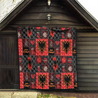 Albania Christmas Patchwork Quilt - Wonder Print Shop