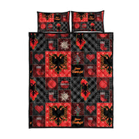 Albania Christmas Patchwork Quilt Bed Set - Wonder Print Shop