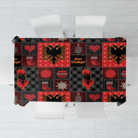 Albania Christmas Patchwork Tablecloth - Wonder Print Shop