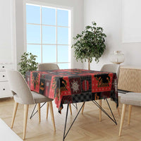 Albania Christmas Patchwork Tablecloth - Wonder Print Shop