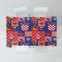 Croatia Christmas Patchwork Tablecloth - Wonder Print Shop