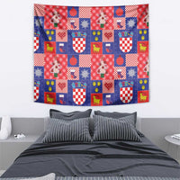 Croatia Christmas Patchwork Tapestry - Wonder Print Shop