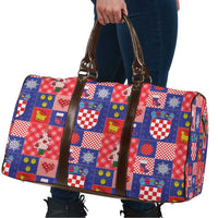 Croatia Christmas Patchwork Travel Bag - Wonder Print Shop