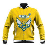 Custom Rwanda Football Baseball Jacket Go Amavubi