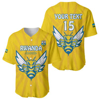 Custom Rwanda Football Baseball Jersey Go Amavubi