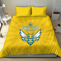 Custom Rwanda Football Bedding Set Go Amavubi