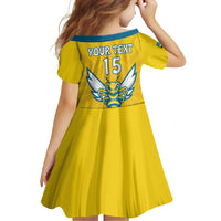 Custom Rwanda Football Family Matching Mermaid Dress and Hawaiian Shirt Go Amavubi - Wonder Print Shop