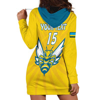 Custom Rwanda Football Hoodie Dress Go Amavubi - Wonder Print Shop