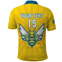 Custom Rwanda Football Polo Shirt Go Amavubi - Wonder Print Shop