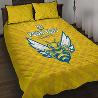 Custom Rwanda Football Quilt Bed Set Go Amavubi - Wonder Print Shop