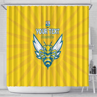 Custom Rwanda Football Shower Curtain Go Amavubi - Wonder Print Shop