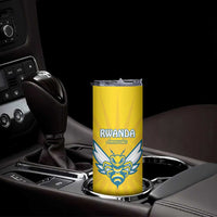 Custom Rwanda Football Skinny Tumbler Go Amavubi - Wonder Print Shop