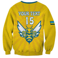Custom Rwanda Football Sweatshirt Go Amavubi - Wonder Print Shop
