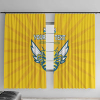 Custom Rwanda Football Window Curtain Go Amavubi - Wonder Print Shop