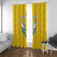 Custom Rwanda Football Window Curtain Go Amavubi - Wonder Print Shop