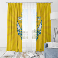Custom Rwanda Football Window Curtain Go Amavubi - Wonder Print Shop