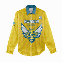 Custom Rwanda Football Women Casual Shirt Go Amavubi - Wonder Print Shop