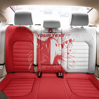 Custom Tunisia Football Back Car Seat Cover Go Eagles of Carthage