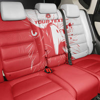 Custom Tunisia Football Back Car Seat Cover Go Eagles of Carthage