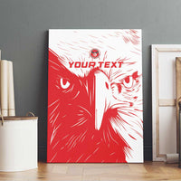 Custom Tunisia Football Canvas Wall Art Go Eagles of Carthage