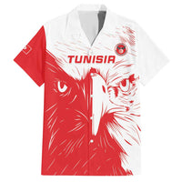 Custom Tunisia Football Family Matching Short Sleeve Bodycon Dress and Hawaiian Shirt Go Eagles of Carthage - Wonder Print Shop