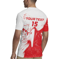 Custom Tunisia Football Rugby Jersey Go Eagles of Carthage - Wonder Print Shop