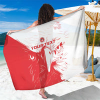 Custom Tunisia Football Sarong Go Eagles of Carthage - Wonder Print Shop