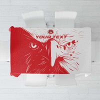 Custom Tunisia Football Tablecloth Go Eagles of Carthage - Wonder Print Shop