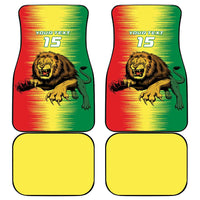 Custom Senegal Football Car Mats Go Lions of Teranga