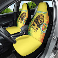 Custom Senegal Football Car Seat Cover Go Lions of Teranga