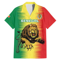 Custom Senegal Football Family Matching Mermaid Dress and Hawaiian Shirt Go Lions of Teranga - Wonder Print Shop