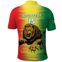 Custom Senegal Football Polo Shirt Go Lions of Teranga - Wonder Print Shop