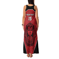 Custom Egypt Football Family Matching Tank Maxi Dress and Hawaiian Shirt Go Pharaohs - Wonder Print Shop