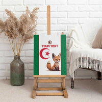 Custom Algeria Football Canvas Wall Art Go Fennec Foxes